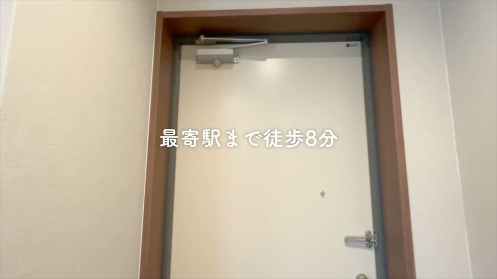 ドルチェ竹屋町 ワンルームの玄関ドア