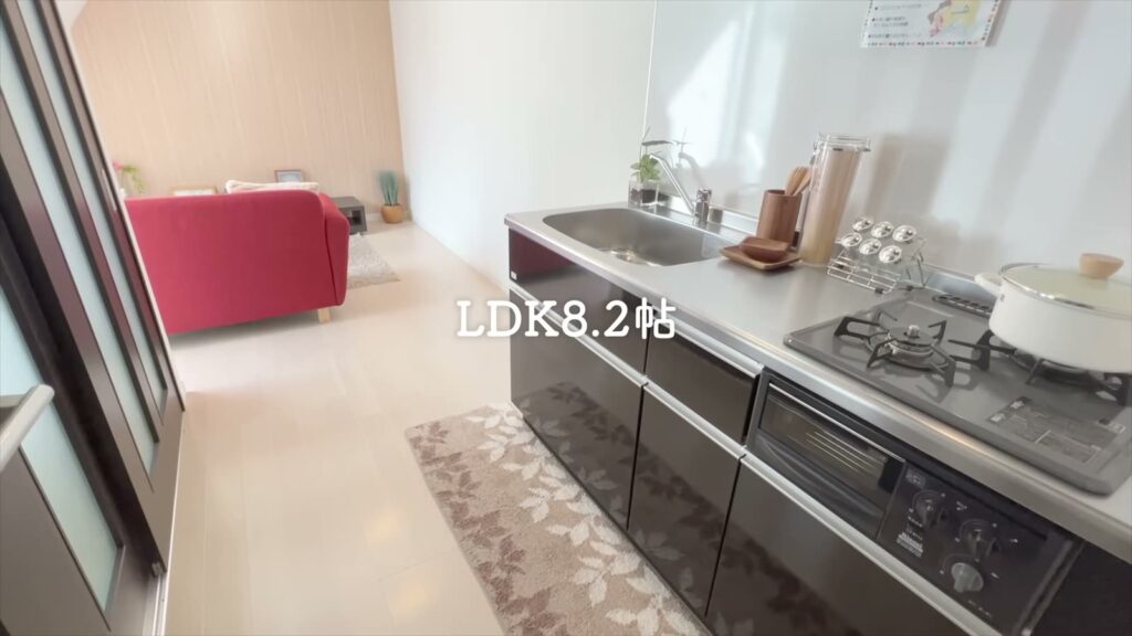 1LDKのルーフバルコニー付き物件 1LDKのキッチン
