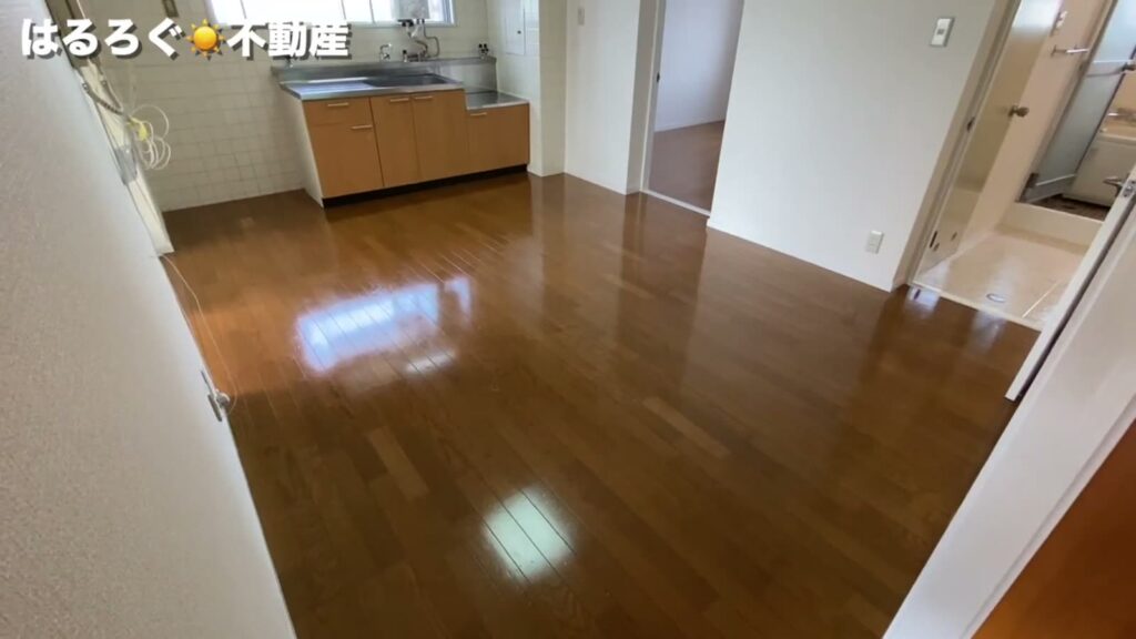 鴨原マンション 3LDKのダイニング