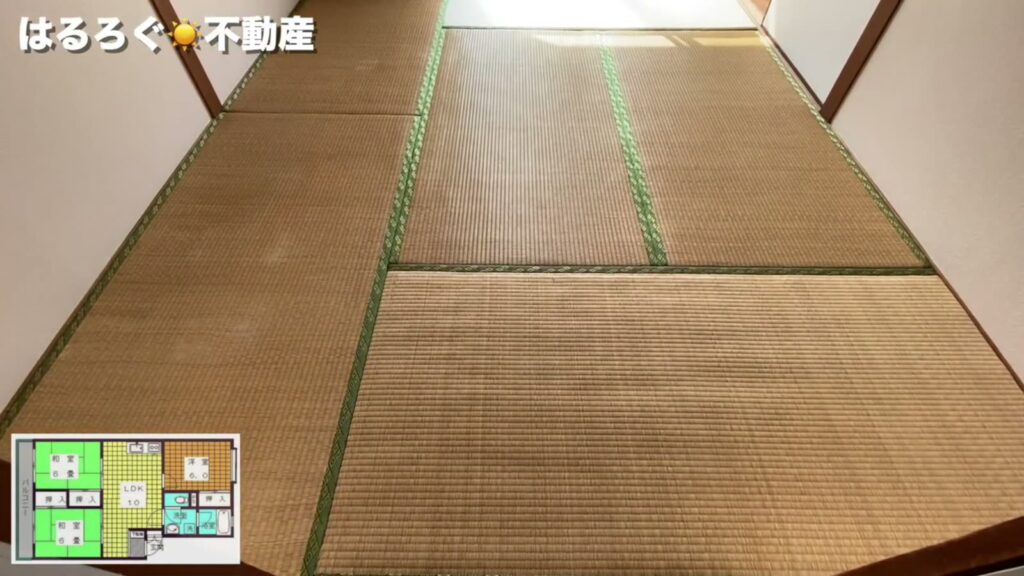 鴨原マンション 3LDKの畳