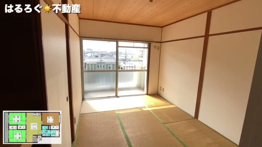 鴨原マンション 3LDKの和室