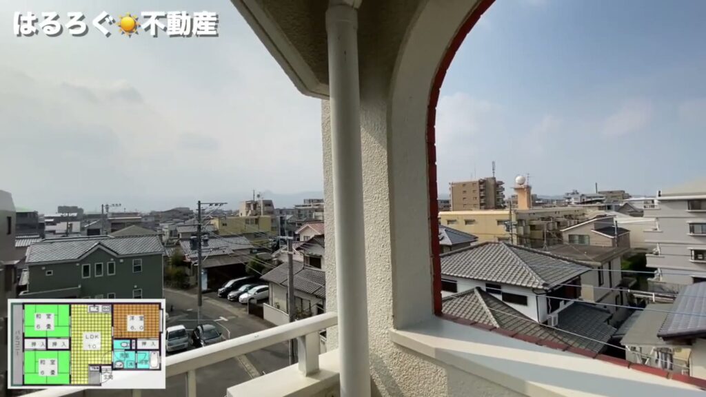 鴨原マンション 3LDKのアーチ型の開口