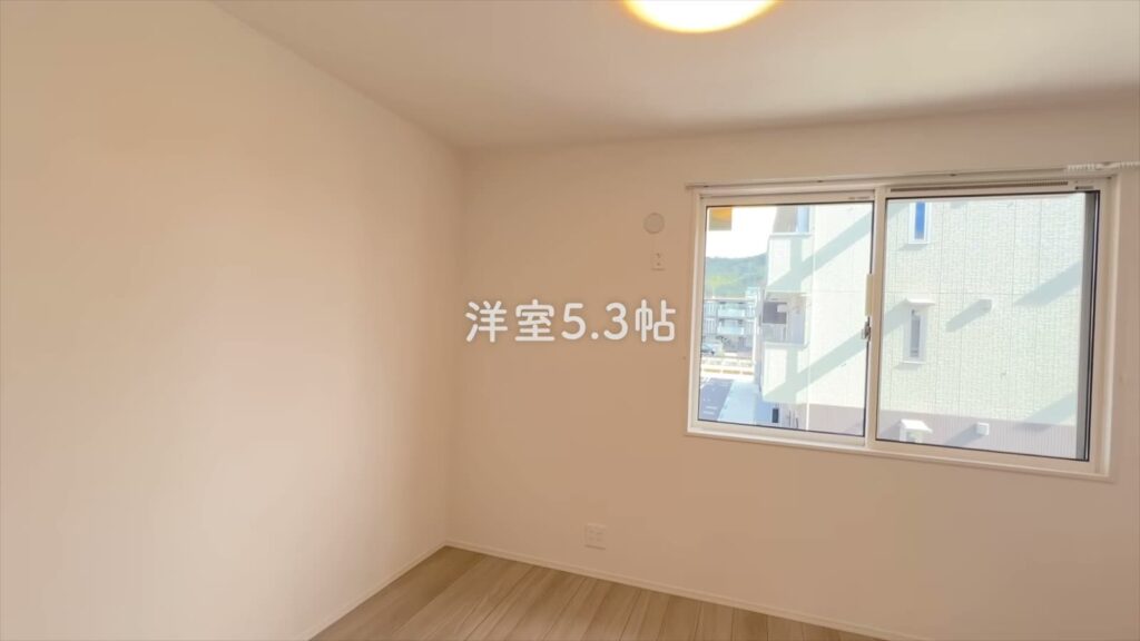 2LDKの主寝室