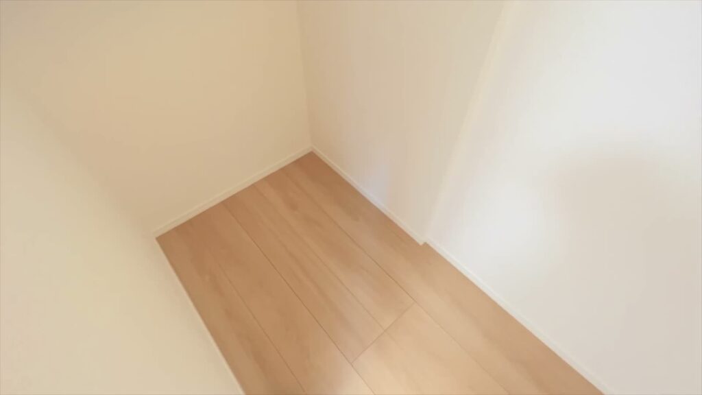 福山市の1LDK 1LDKのクローゼットの床