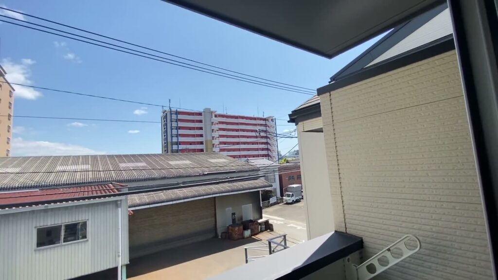 1LDKの眺め