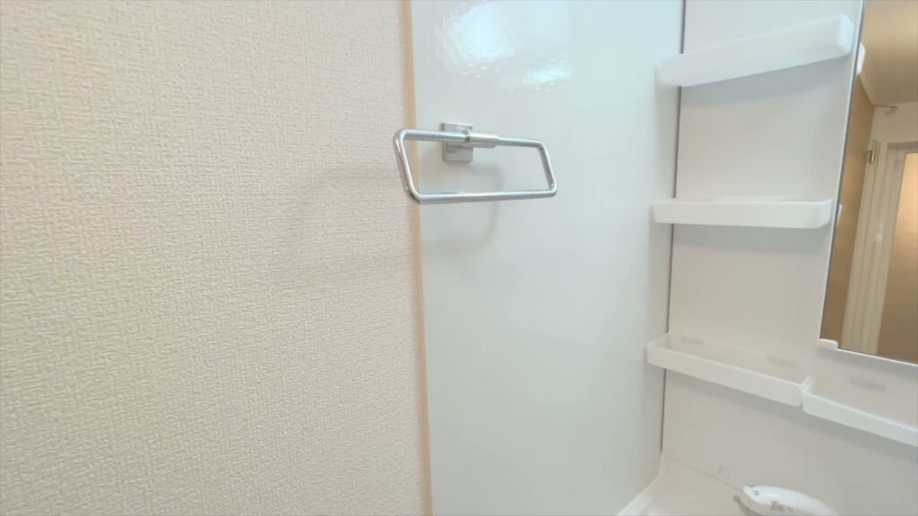 1LDKのタオルバー