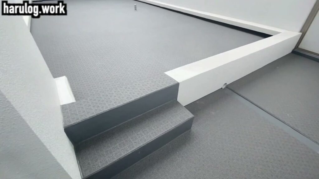 ファーネスト東那珂 3LDKのバルコニーの段差