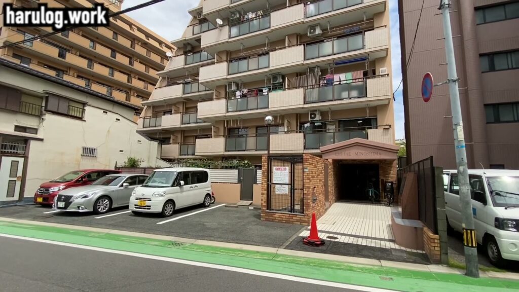 アンピール美野島 3DKの外観