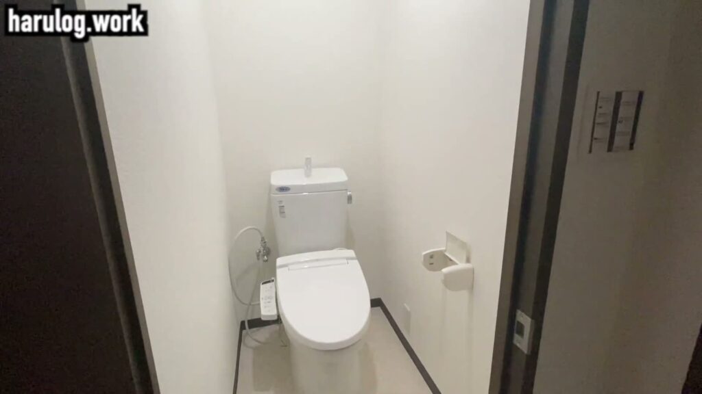 アンピール美野島 3DKのトイレの壁