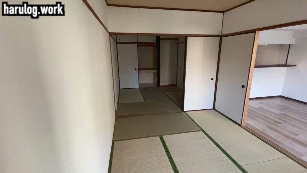 アンピール美野島 3DKの和室