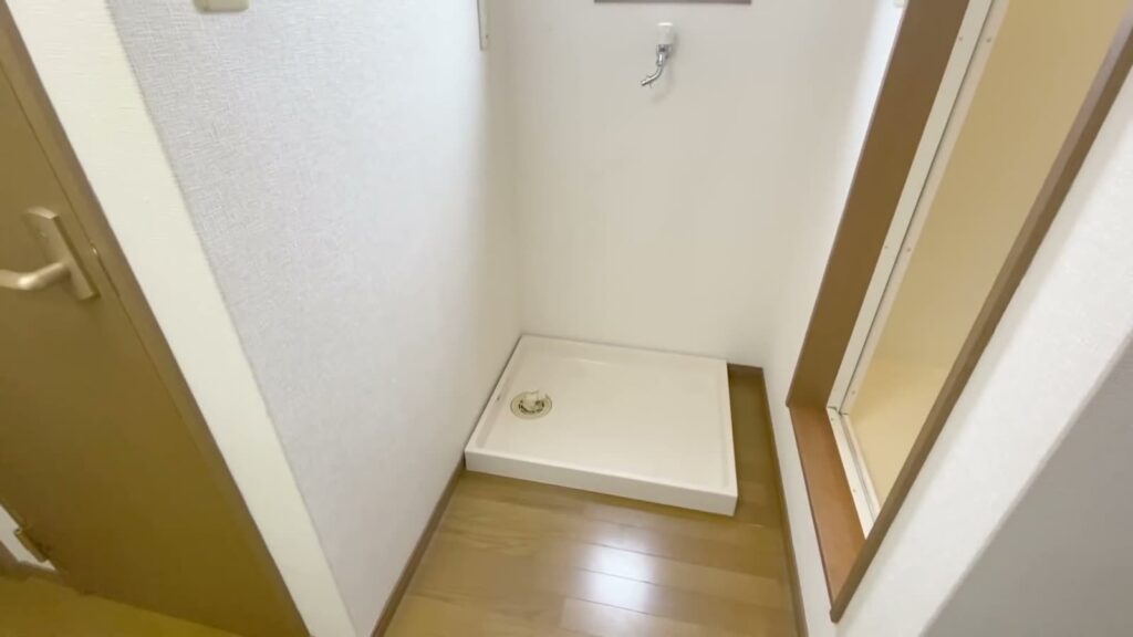 福岡県のロフト付きの部屋 ロフト付きの洗濯機置き場