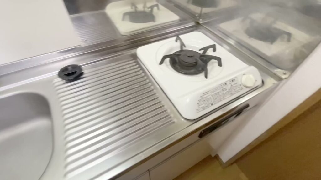 福岡県のロフト付きの部屋 ロフト付きのコンロ