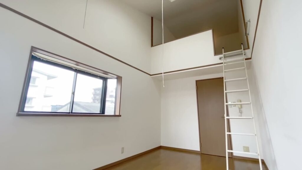 福岡県のロフト付きの部屋 ロフト付きのロフトの下