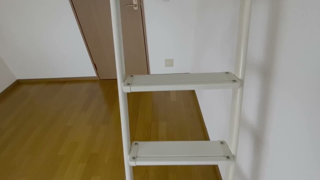福岡県のロフト付きの部屋 ロフト付きのはしご