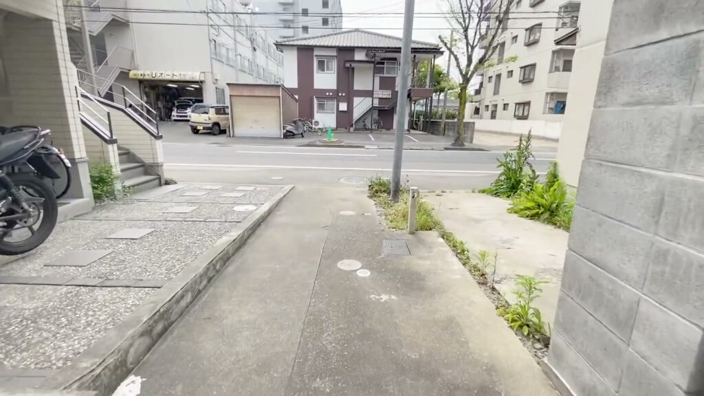 福岡県のロフト付きの部屋 ロフト付きの道路沿い