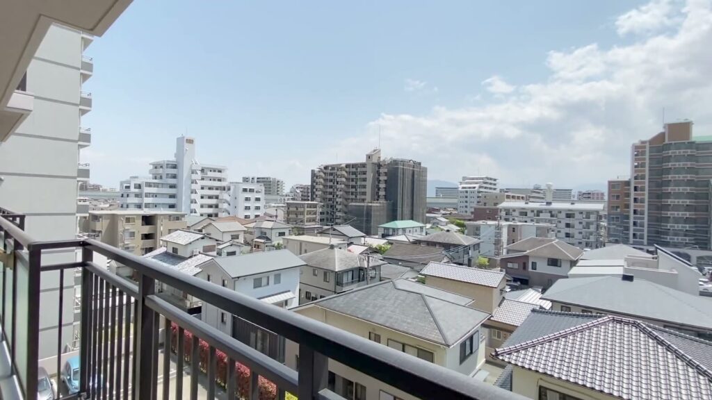 福岡県の3LDK中古マンション 3LDKの眺め