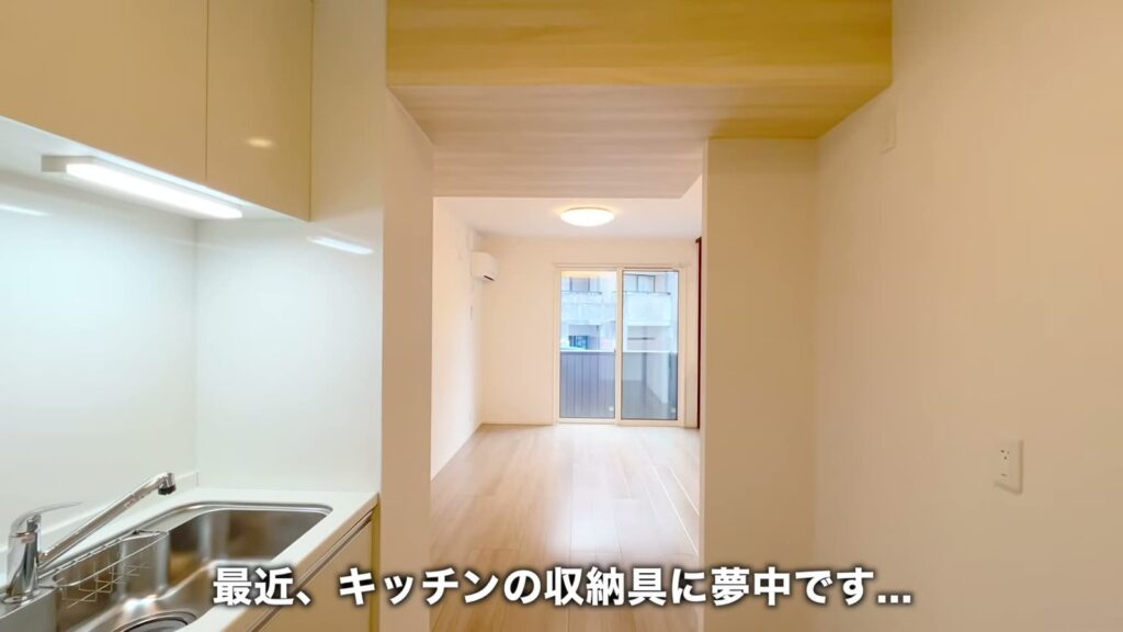Kanata kogo 1LDKのキッチンからLD