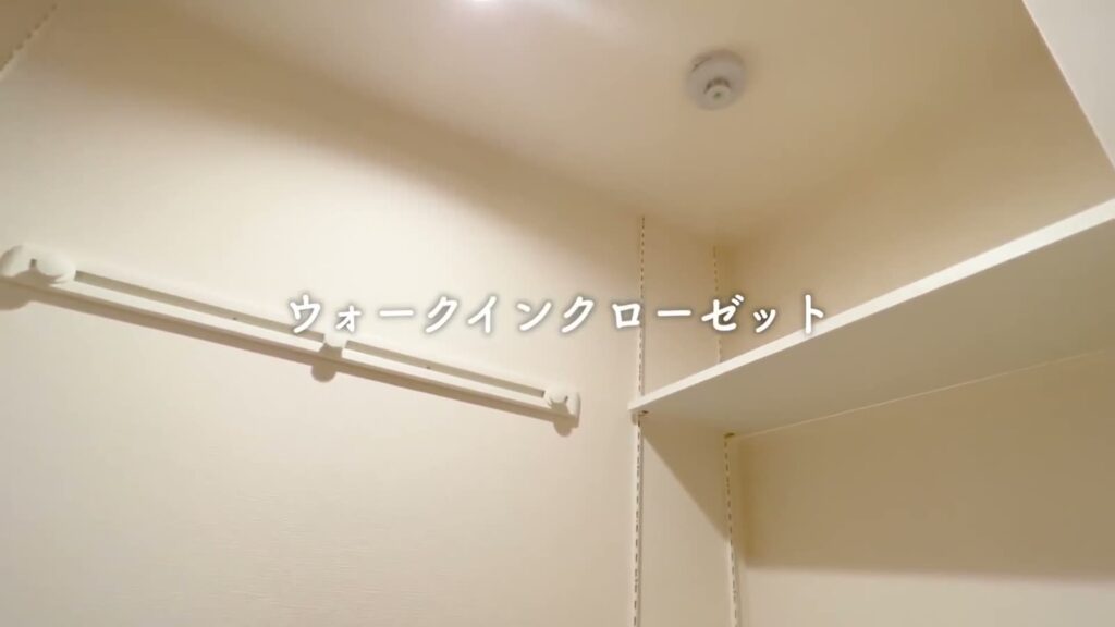 1Rのウォークインクローゼット