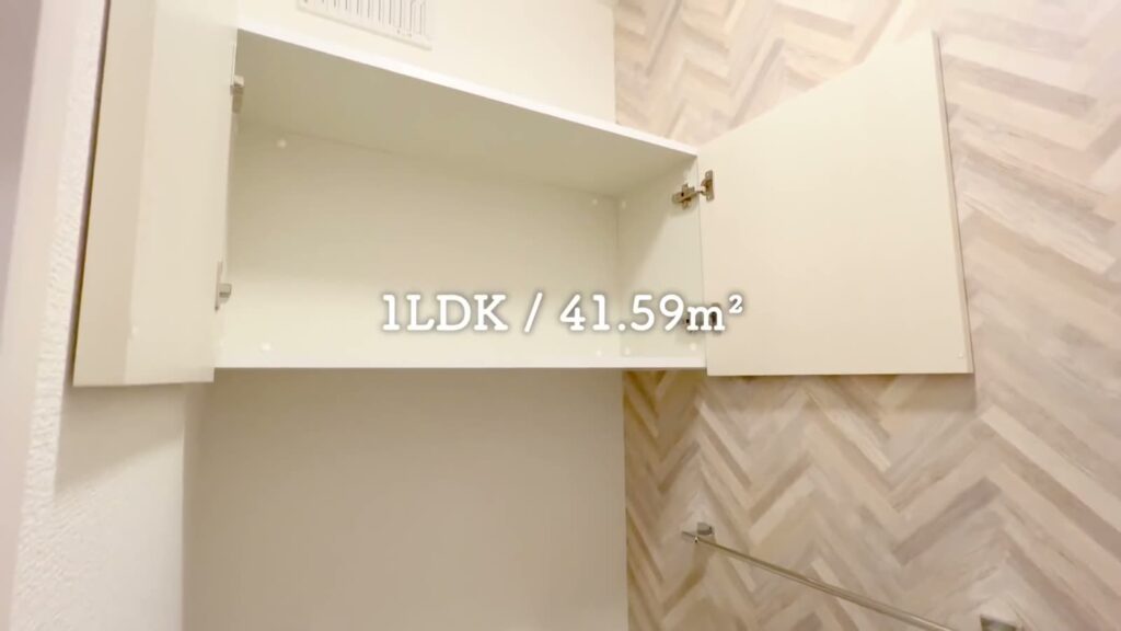 グランシエル下見 1LDKの吊り戸棚
