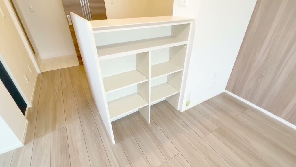 グランシエル下見 1LDKのカウンター裏の棚