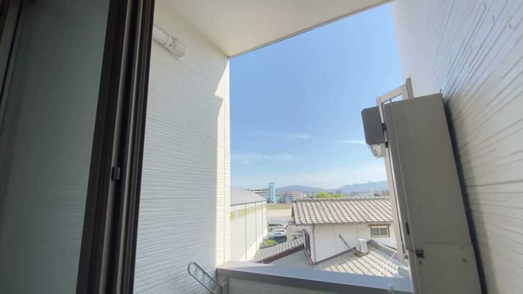 福岡県のロフト付き1K 1Kの眺め