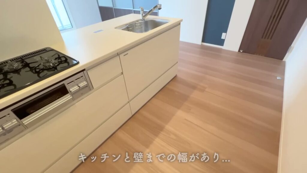 2LDKのキッチン