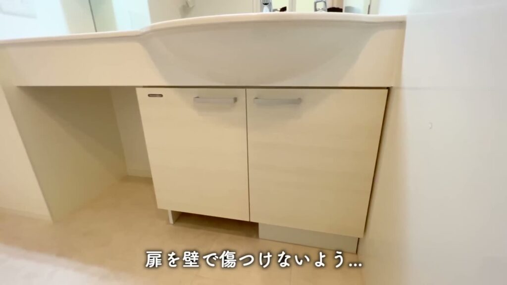 2LDKの洗面台
