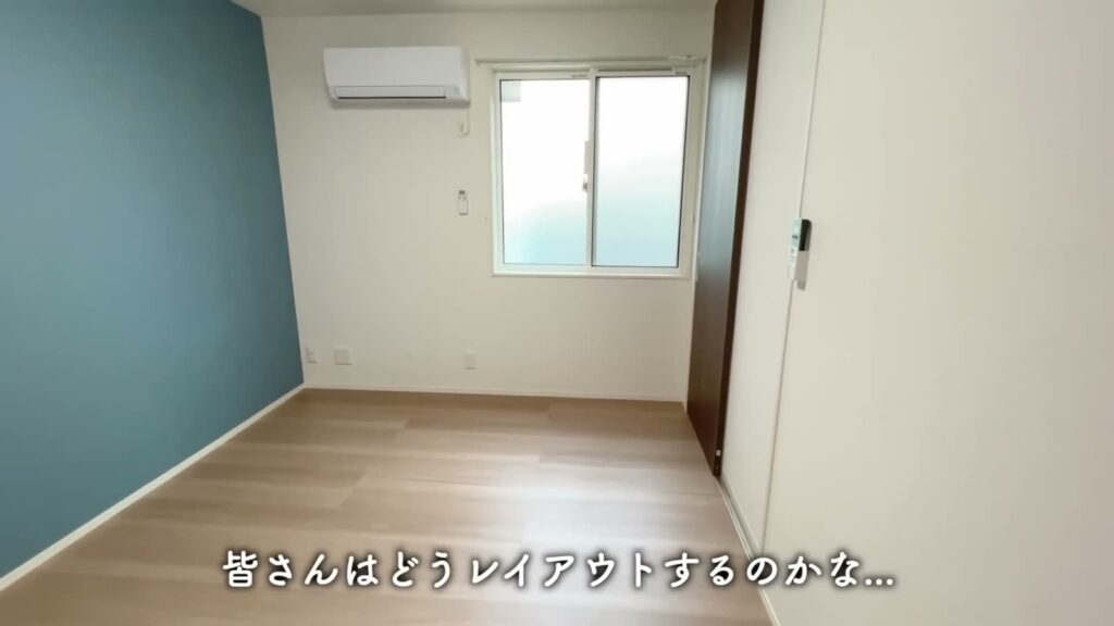 2LDKの寝室