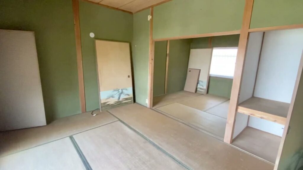 古民家の賃貸戸建て 5DKの和室