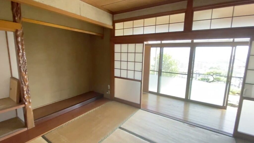 古民家の賃貸戸建て 5DKの座敷