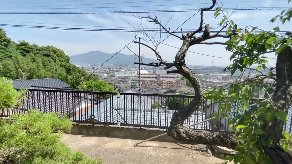 古民家の賃貸戸建て 5DKの庭からの眺め