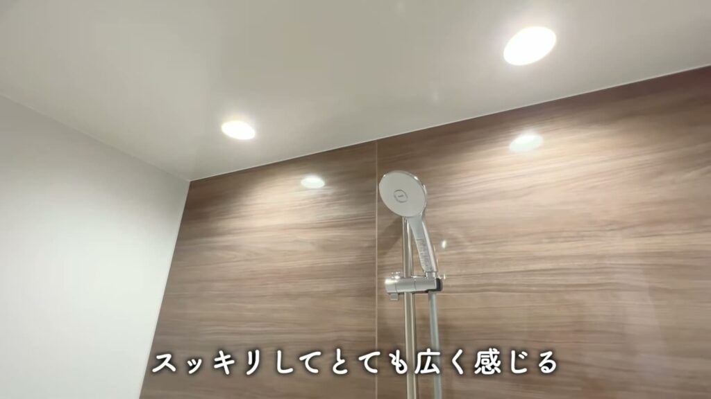 1LDKのシャワー