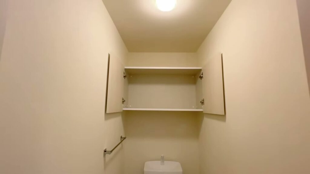 1LDKのトイレの収納
