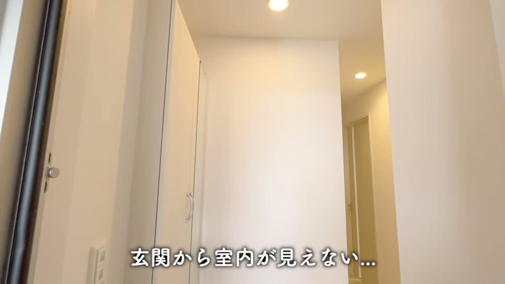佐伯区の1LDK 1LDKの玄関ホール
