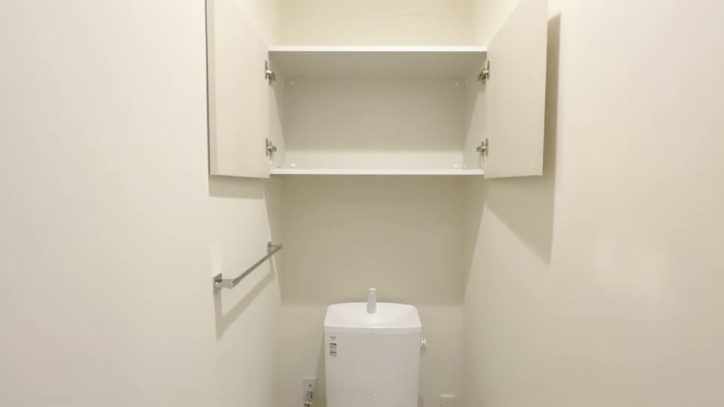 佐伯区の1LDK 1LDKのトイレの収納