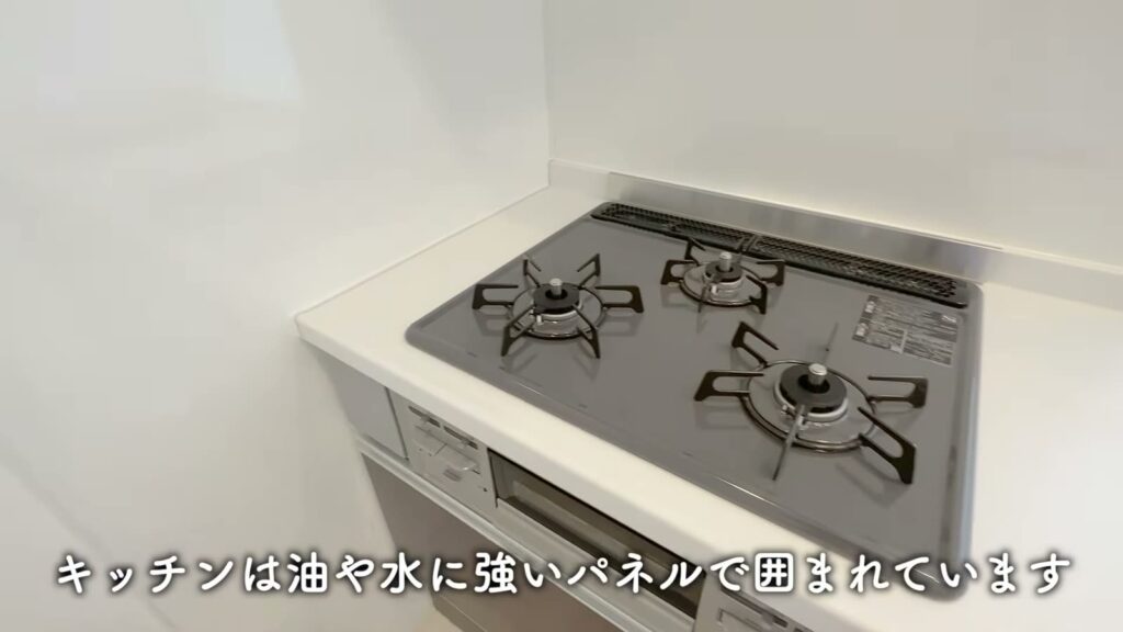 佐伯区の1LDK 1LDKのコンロ