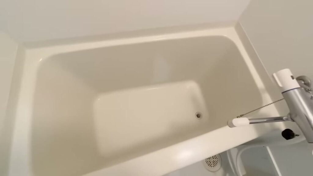 福岡県のロフト付き1LDK 1LDKの浴槽