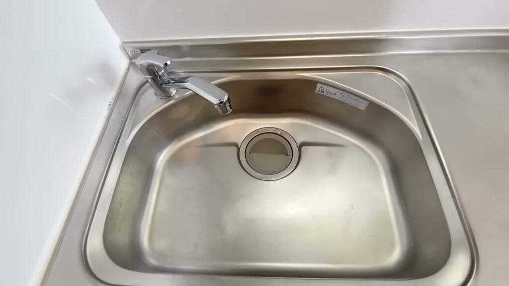 福岡県のロフト付き1LDK 1LDKのシンク