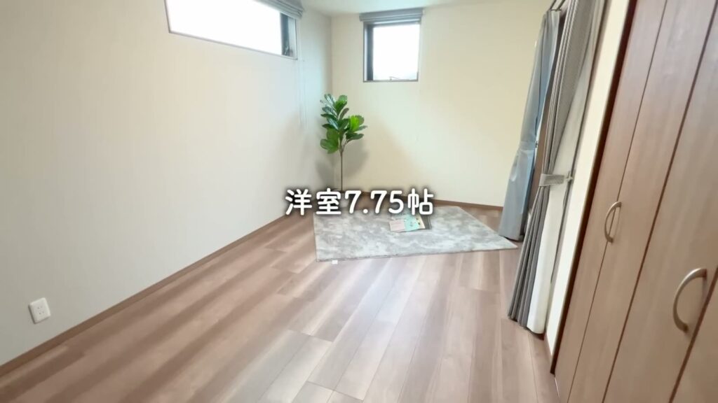 京都府宇治市の戸建て 4LDK+ロフトの主寝室