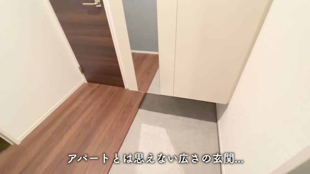 1LDKの玄関