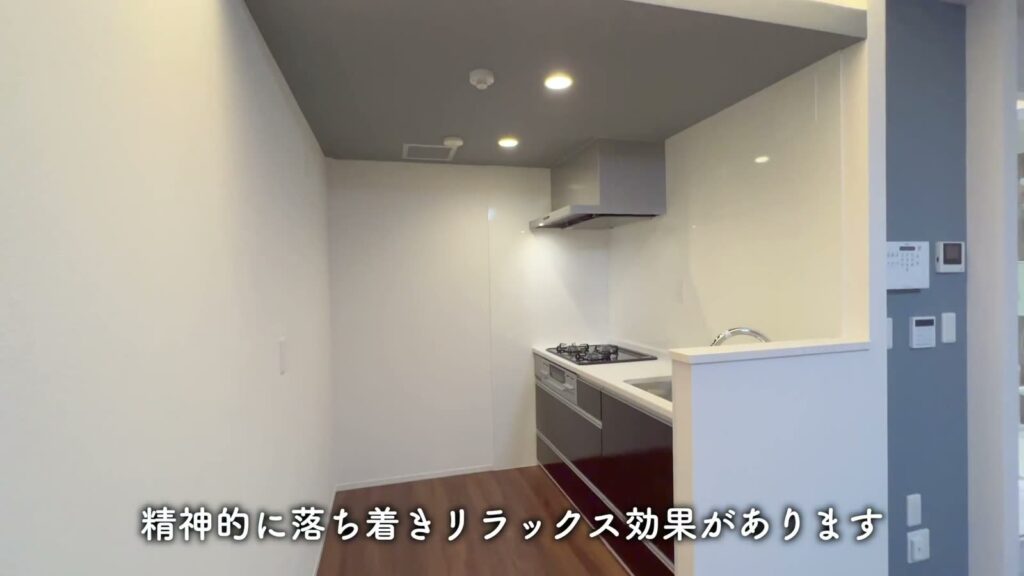 1LDKの下がり天井