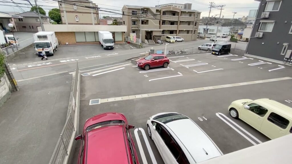 福岡市の2LDK 2LDKのバルコニーからの眺め