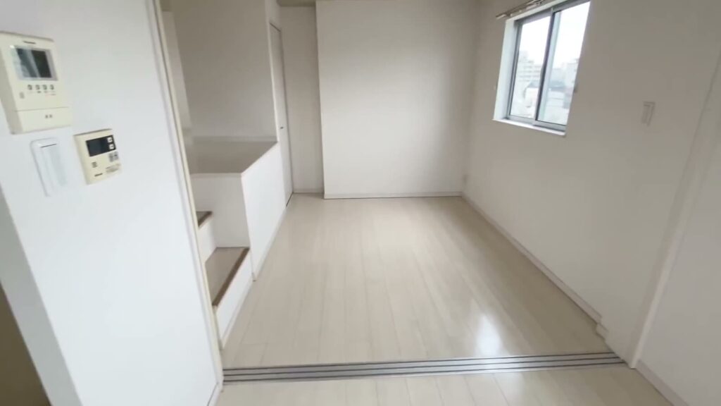 福岡市の2LDK 2LDKのLDKとキッチン