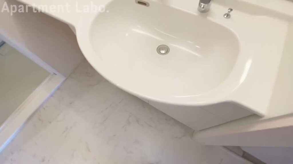 福岡市の1LDK 1LDKの洗面ボウル