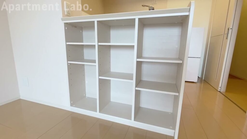 福岡市の1LDK 1LDKの収納の棚