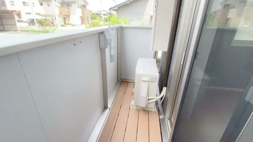 広島市中区舟入本町の1R 1Rのバルコニー