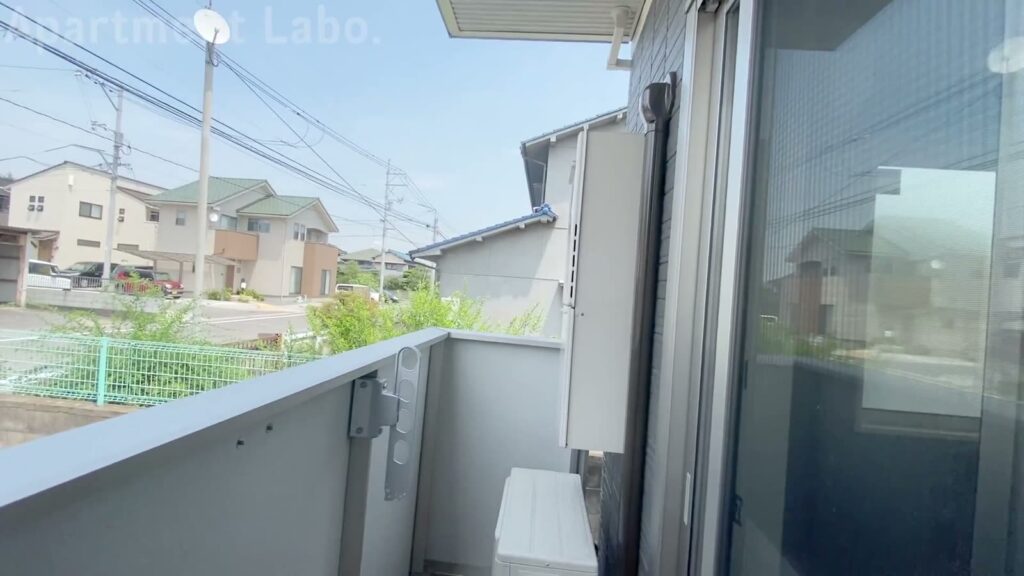 広島市中区舟入本町の1R 1Rのバルコニーからの眺め