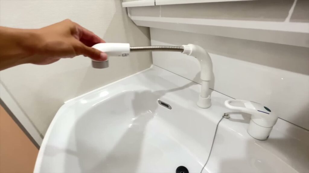1LDKの水栓