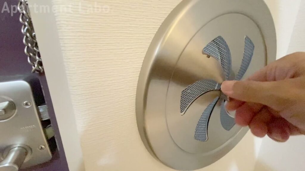広島市の1R 1Rの換気口