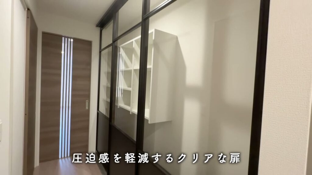 1LDKのクリアな扉